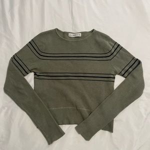 Green Zara Knit Sweater, Barely Worn